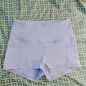 BuffBunny Purple Workout Shorts